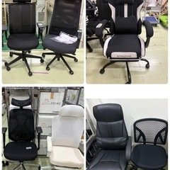 【新古品】オフィスチェア　ゲーミングチェア　いろいろ　メーカー品の画像