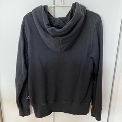 チャンピオンパーカー　黒の画像