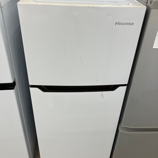 安心の6ヶ月間保証つき！Hisense 2ドア冷蔵庫　2020年製　120L【トレファク堺福田店】