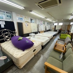 【愛品館 江戸川店 】 引き出し付き ダブルベッド NITORI（ニトリ）の画像