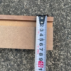 木目調単板貼りMDF材の画像