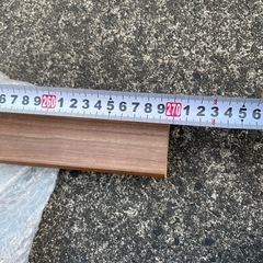 木目調単板貼りMDF材の画像