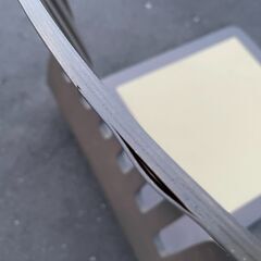 【無人取引】座椅子　木製　中古　傷みあり　豊平区西岡に取りに来ていただける方にお願いしますの画像