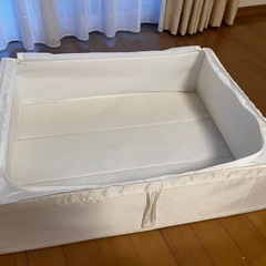8/20受付21日お渡し IKEA 収納ケース 衣装ケース SKUBB スクッブの画像