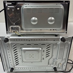 I537 🌈 2022年製の高年式♪ TWINBIRD センサー付きフラットオーブンレンジ 600Ｗ ⭐ 動作確認済 ⭐ クリーニング済の画像