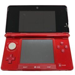 186000 現状品 任天堂 ／ Nintendo ニンテンドー3DS CTR-001  レッド [240214HM190017]の画像