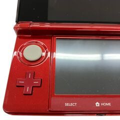186000 現状品 任天堂 ／ Nintendo ニンテンドー3DS CTR-001  レッド [240214HM190017]の画像