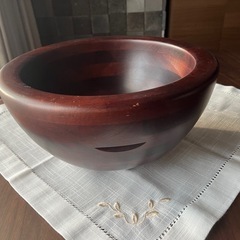 木製ボウルの画像