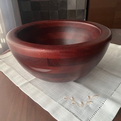 木製ボウルの画像