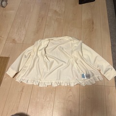 ラッシュガード　110 女の子アイボリーの画像