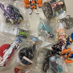 綾波レイなどエバンゲリオンおもちゃセットの画像