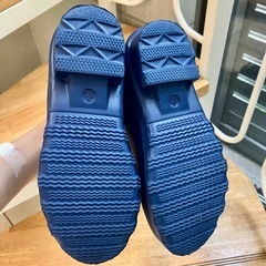 子供用長靴　ネイビー　２２センチの画像
