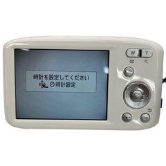 186000 現状品 Panasonic パナソニック デジタルカメラ LUMIX DMC-S2  ホワイト バッテリー付き コンパクトデジタルカメラ [241129HM080058]の画像