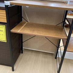 ★ジモティ割引あり★【リユースのサカイ野々市店】ラック ロータイプ ライトブラン W(幅)120×D(奥行き)40×H(高さ)86cm ※クリーニング済みの画像