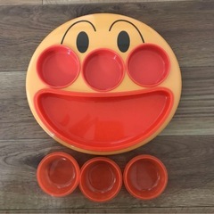 ベビー　あんぱんまん　お皿　プレートの画像