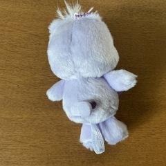 ケアベアストラップ🐻‍❄️💜 スイートドリームベア マスコットチェーン ぬいぐるみ ストラップ マスコット夢の国のくま🌈 薄紫 の画像