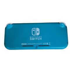 186000 現状品 任天堂 ／ Nintendo ニンテンドオ Nintendo Switch Switch Lite HDH-001  ターコイズブルー 本体 保護フィルム付き [250225HM220207]の画像