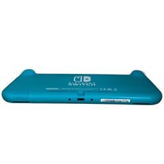 186000 現状品 任天堂 ／ Nintendo ニンテンドオ Nintendo Switch Switch Lite HDH-001  ターコイズブルー 本体 保護フィルム付き [250225HM220207]の画像