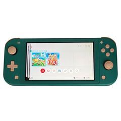 186000 現状品 任天堂 ／ Nintendo ニンテンドオ Nintendo Switch Switch Lite HDH-001  ターコイズブルー 本体 保護フィルム付き [250225HM220207]の画像