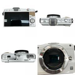 186000 現状品 OLYMPUS オリンパス ミラーレス一眼　OLYMPUS PEN mini E-PM2  ホワイト [241211HM220075]の画像