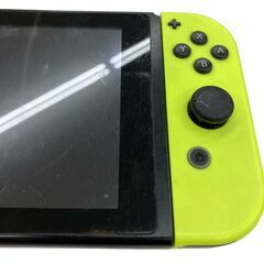 186000 ジャンク品 任天堂 ／ Nintendo ニンテンドー Nintendo Switch HAC-001  ブルー イエロー 本体 [250308HM130099]の画像