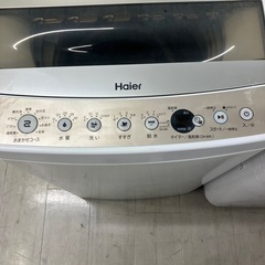 安心の6ヶ月間保証つき！Haier 全自動洗濯機　5.5kg 2021年製【トレファク堺福田店】の画像