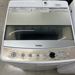 安心の6ヶ月間保証つき！Haier 全自動洗濯機　5.5kg 2021年製【トレファク堺福田店】の画像