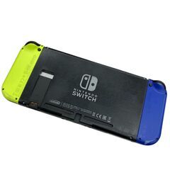 186000 ジャンク品 任天堂 ／ Nintendo ニンテンドー Nintendo Switch HAC-001  ブルー イエロー 本体 [250308HM130099]の画像