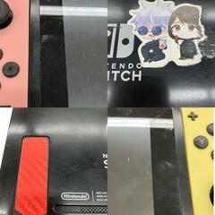 186000 現状品 任天堂 ／ Nintendo ニンテンドー Nintendo Switch HAC-001  イエロー ピンク 本体 [250317HM090211]の画像