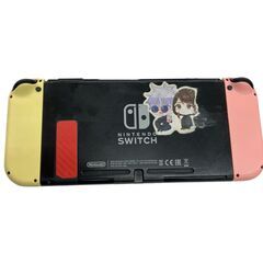 186000 現状品 任天堂 ／ Nintendo ニンテンドー Nintendo Switch HAC-001  イエロー ピンク 本体 [250317HM090211]の画像