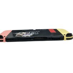 186000 現状品 任天堂 ／ Nintendo ニンテンドー Nintendo Switch HAC-001  イエロー ピンク 本体 [250317HM090211]の画像