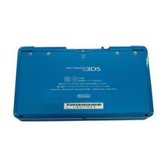186000 現状品 任天堂 ／ Nintendo ニンテンドー ニンテンドー3DS CTR-001  ターコイズ [250320HM090117]の画像