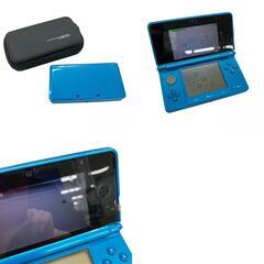 186000 現状品 任天堂 ／ Nintendo ニンテンドー ニンテンドー3DS CTR-001  ターコイズ [250320HM090117]の画像