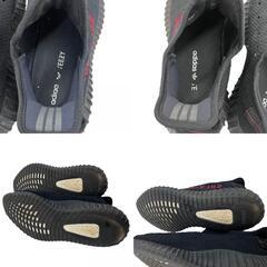 186000 adidas アディダス スニーカー YEEZY BOOST 350V2 BRED イージブースト ブレッド CP9652  28 BLACK/RED [241223HM2702499]の画像