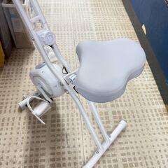 STEADY エアロバイク ホワイト フィットネス トレーニング器具の画像