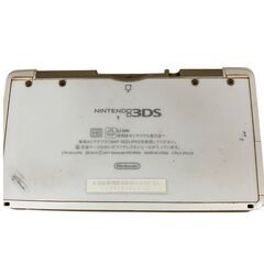 186000 現状品 Nintendo 任天堂 ニンテンドウ ニンテンドー3DS CTR-001  アイスホワイト [250311HM110013]の画像