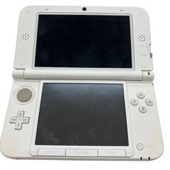 186000 現状品 任天堂 ／ Nintendo ニンテンドー ニンテンドー3DS Nintendo 3DS LL SPR-001  ホワイト どうぶつの森 [250306HM070112]の画像
