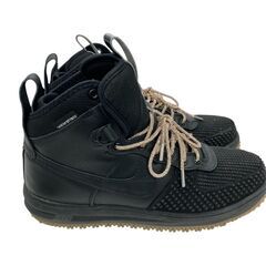 186001 現状品 NIKE ナイキ ショートブーツ ルナフォース1 ダックブーツ 805899-003  27.5 黒 メンズ [250415HM090166]の画像