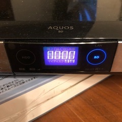 決まりました！SHARP Blu-rayレコーダーの画像