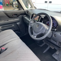 総額22万円 スズキ スペーシア G 車検8年6月 アイスト DCBS HV車 Sエネチャージ ナビ フルセグ Bluetoothオーディオの画像