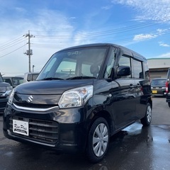総額22万円 スズキ スペーシア G 車検8年6月 アイスト DCBS HV車 Sエネチャージ ナビ フルセグ Bluetoothオーディオの画像