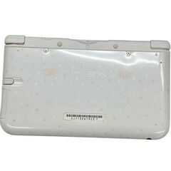 186000 現状品 任天堂 ／ Nintendo ニンテンドー ニンテンドー3DS モンスターハンター4 アイルーニンテンドー3DSLL SPR-001  ホワイト 本体 通電確認済み [250417HM090283]の画像
