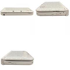 186000 現状品 任天堂 ／ Nintendo ニンテンドー ニンテンドー3DS モンスターハンター4 アイルーニンテンドー3DSLL SPR-001  ホワイト 本体 通電確認済み [250417HM090283]の画像