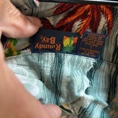 【アロハシャツ】縫製の丁寧なアロハの画像