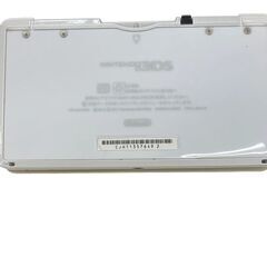 186000 現状品 Nintendo 3DS ニンテンドー3DS 3DS CTR-001  アイスホワイト 箱入り 付属品あり 通電確認済み [250227HM080064]の画像