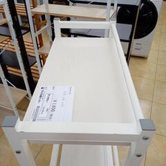 リユースのサカイ太田店★ジモティ割あり★  マルチラック 白 H120×D28×W60 クリーニング済み OJ10613の画像
