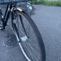 27インチ　中古 自転車　後3段変速付きの画像