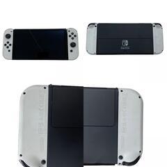 186000 現状品 任天堂 ／ Nintendo ニンテンドー Nintendo Switch 有機ELモデル Nintendo Switch HAC-016  ホワイト 本体 付属品あり [250408HM060193]の画像