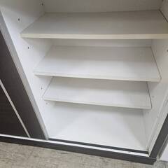 リサイクルショップどりーむ荒田店 No4419　キッチンボード　ニトリ　2012年モデル　収納たくさんあります♪の画像