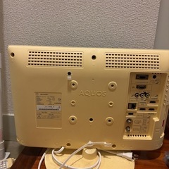テレビ　DVDプレーヤーの画像